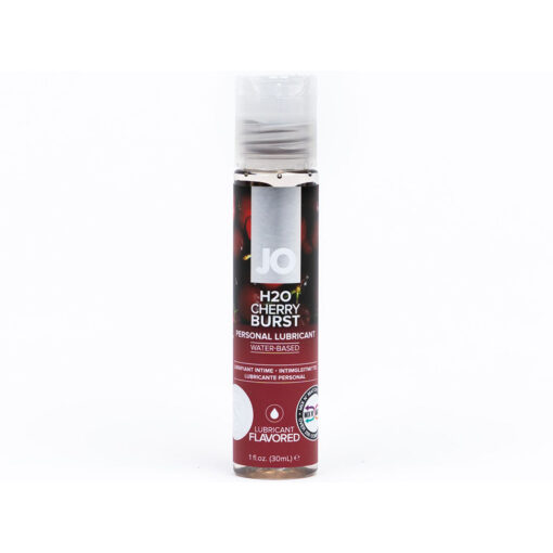 JO H2O Cherry Burst Flavored Water-Based Lubricant 1 oz.