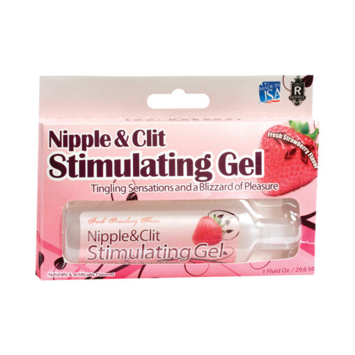 Nipple & Clit Stimulating Gel 1oz (Strawberry)