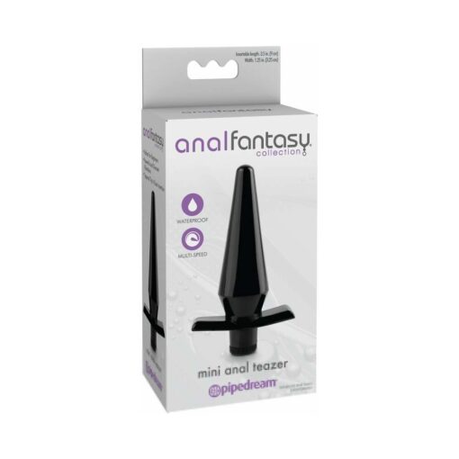 Anal Fantasy Collection Vibrating Mini Anal Teazer Black