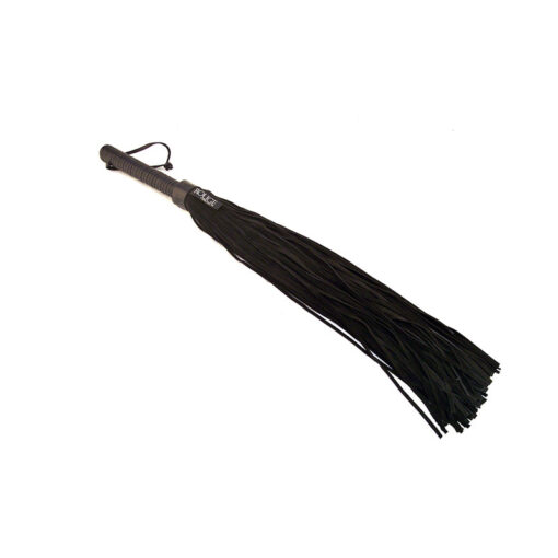 Rouge Flogger, Suede w-Leather Handle Black