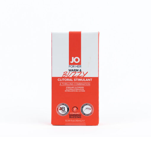 JO Warm & Buzzy Clitoral Stimulant 0.34 oz.