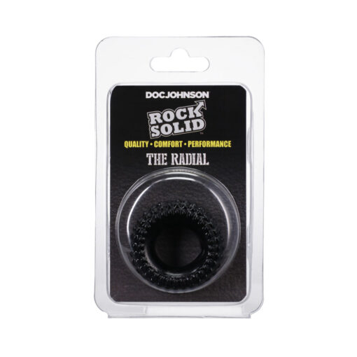 Rock Solid Radial Black C Ring in a Clamshell