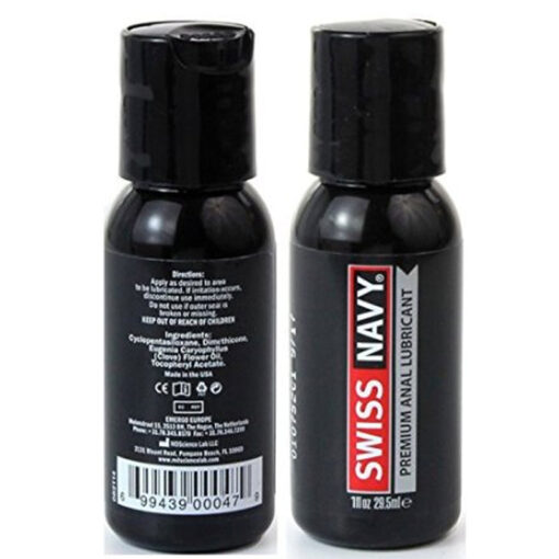 Swiss Navy Premium Silicone Anal Lubricant 16 oz.