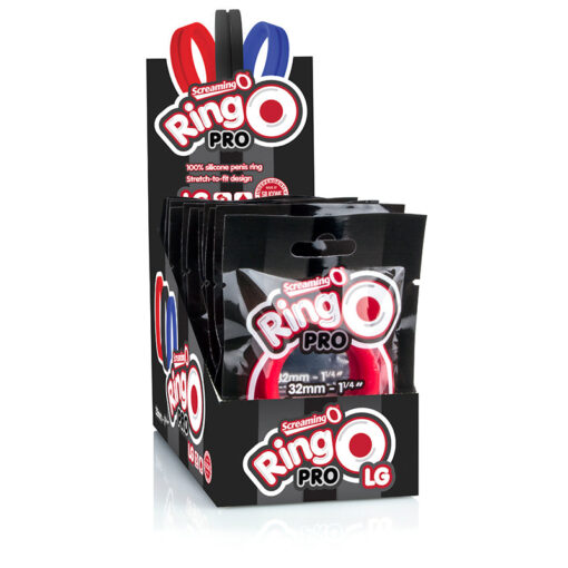 Screaming O RingO Pro Lg In POP Box Assorted (12-Display)