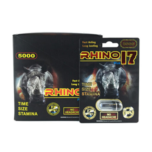 Rhino 17 5000 Plus 1ct pill  (24-Dp)