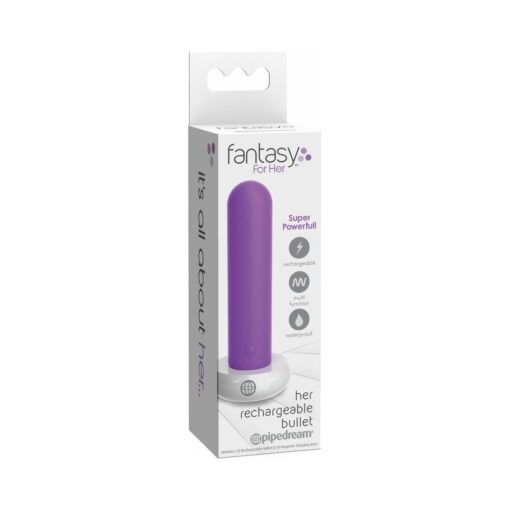 Pipedream Fantasy For Her Her Rechargeable Bullet Vibrator Purple