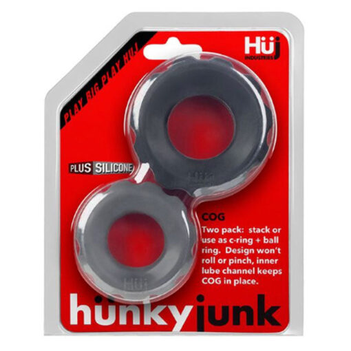 Hunkyjunk COG 2 size c-ring, pack, tar - stone