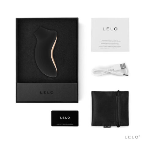 LELO SONA 2 Rechargeable Clitoral Stimulator Black