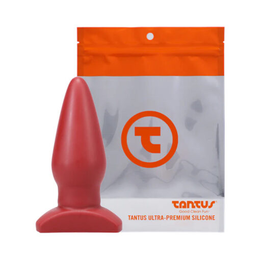 Tantus Ringo Anal Plug Crimson (Bag)