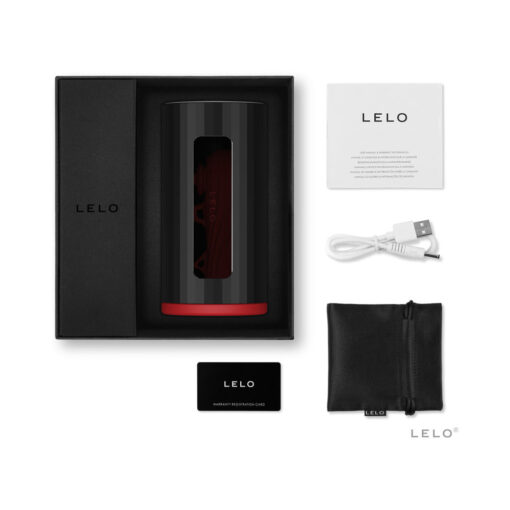 LELO F1S V2 Masturbator Black-Red