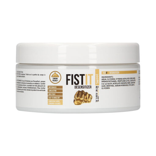 Fist It Numbing Water-Based Fisting Lube 300ml - 10.56 oz.