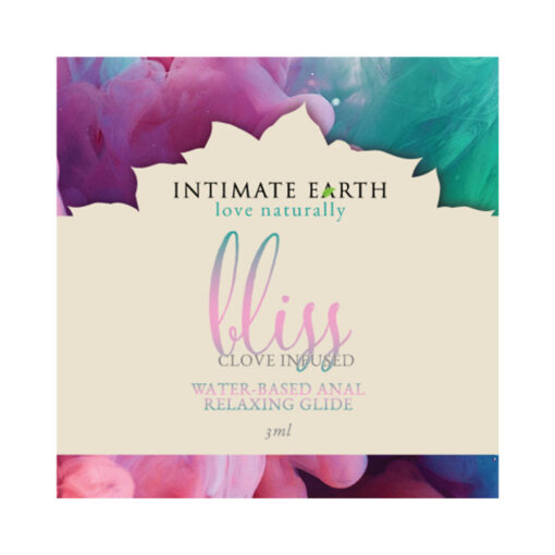 Intimate Earth Bliss Anal Relaxing Waterbased Glide 3 ml-0.10 oz-0.10 oz Foil