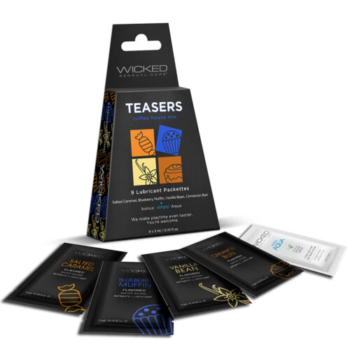 Wicked Teasers Coffee House Mix 3 ml 9 Packs-Box