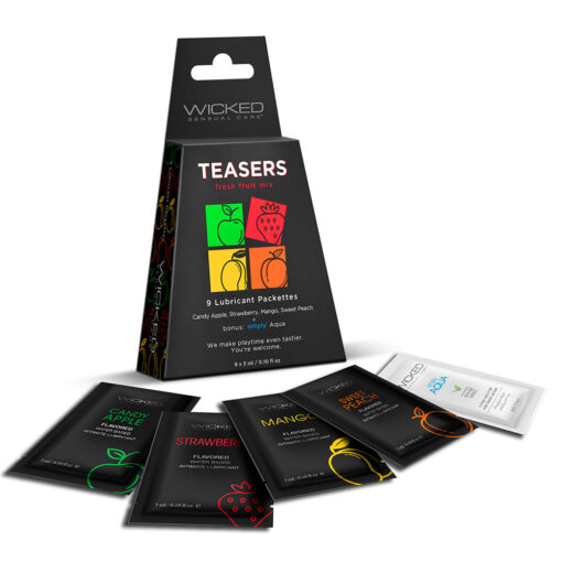 Wicked Teasers Fresh Fruit Mix 3 ml 9 Packs-Box