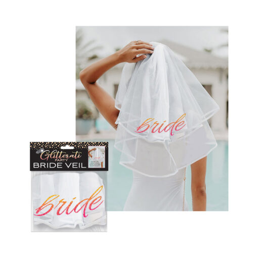 Glitterati Party Bride Veil