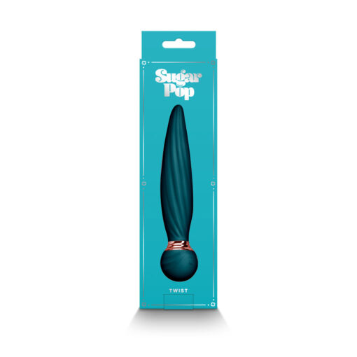 Sugar Pop Twist Gyrating Bendable Vibe Teal