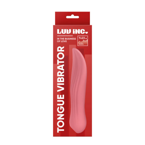 Luv Inc Tv23 Tongue Vibrator Rechargeable Silicone Coral