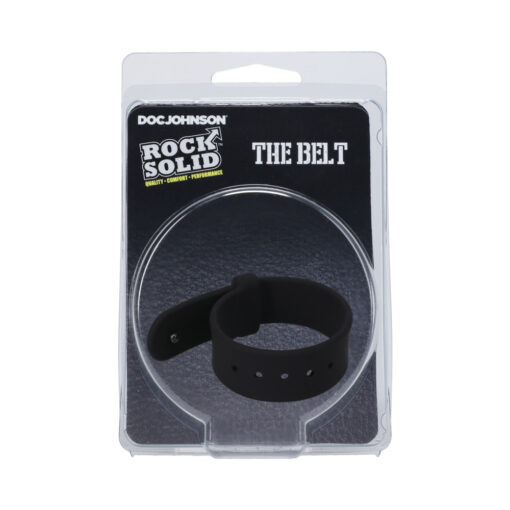 Rock Solid The Belt (Adjustable) Silicone C-Ring Black