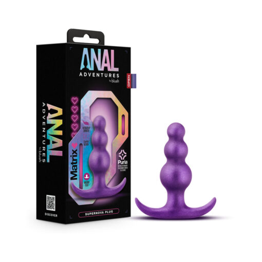 Anal Adventures Matrix Supernova Plug Galactic Purple