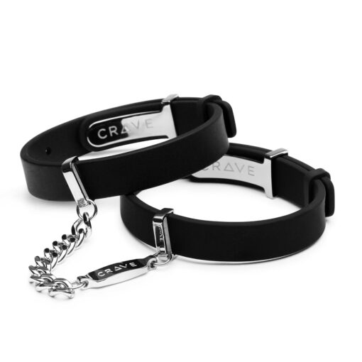 Crave ID Cuffs Black-Silver