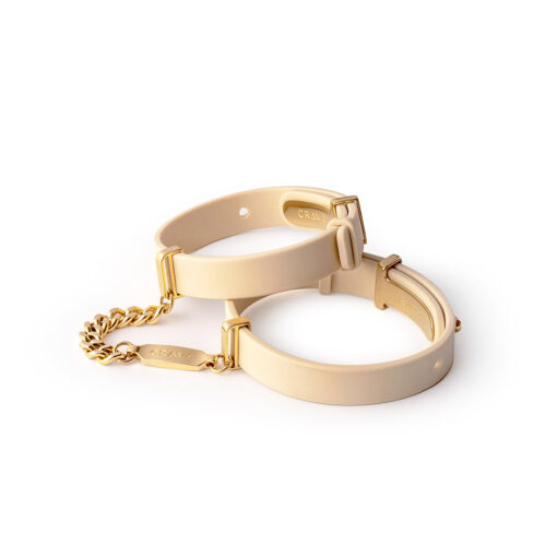 Crave ID Cuffs Beige-24kt Gold