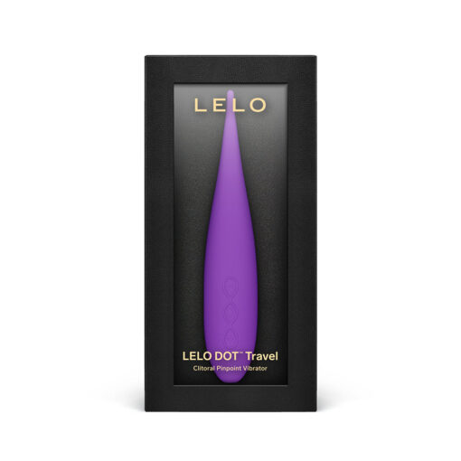 LELO DOT Travel Clitoral Pinpoint Vibrator Purple