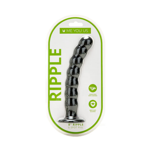 Me You Us 8 in. Ripple G-Spot Peg