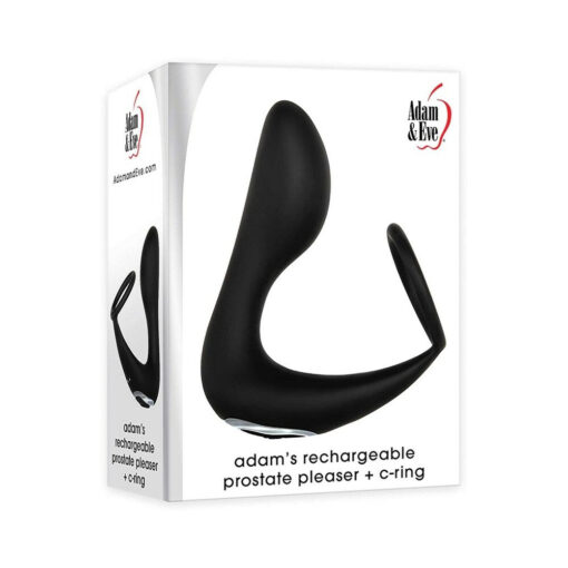 Adam & Eve Adam's Rechargeable Prostate Pleaser + C-Ring