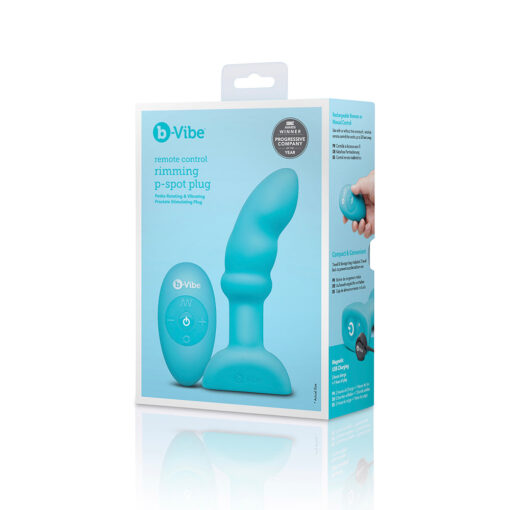 b-Vibe Remote Control Rimming P-Spot Plug