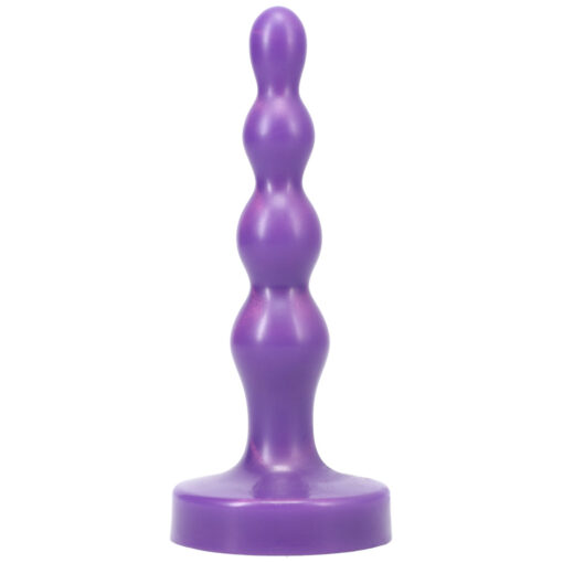 Tantus Ripple Small Beaded Anal Plug Amethyst