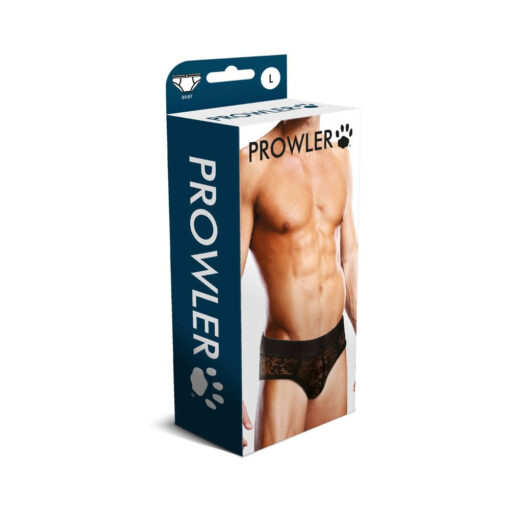 Prowler Lace Brief Black Black L