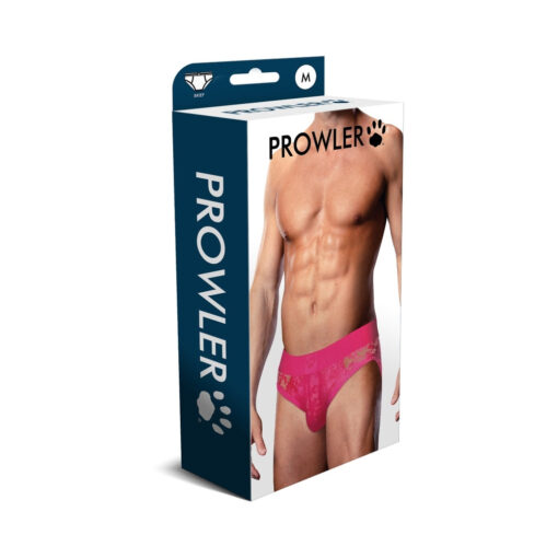 Prowler Lace Brief Pink M