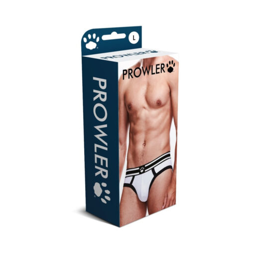 Prowler Brief White-Black L