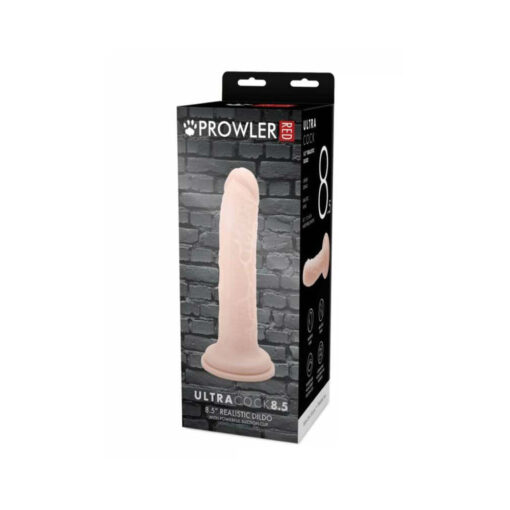 Prowler RED Ultra Cock 8.5 in. Realistic Dildo Vanilla