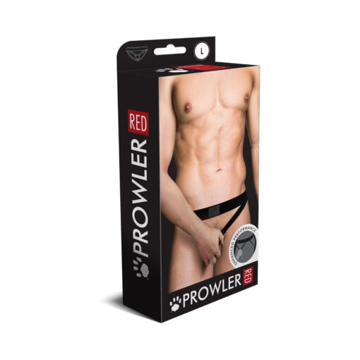 Prowler RED Ass-less Cockring Jock Strap Black L