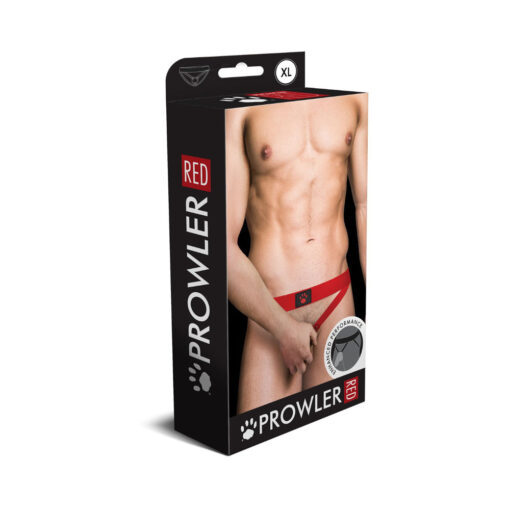 Prowler RED Ass-less Cockring Jock Strap Red XL