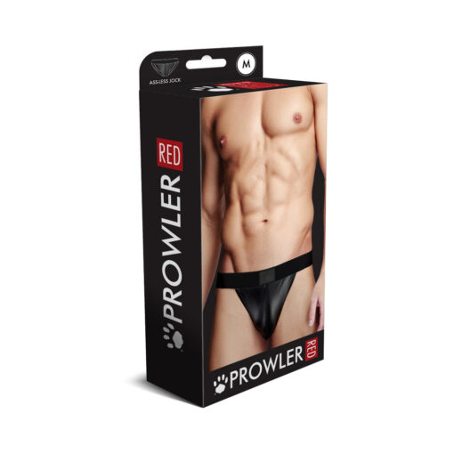 Prowler RED Wetlook Ass-less Jock Strap Black M