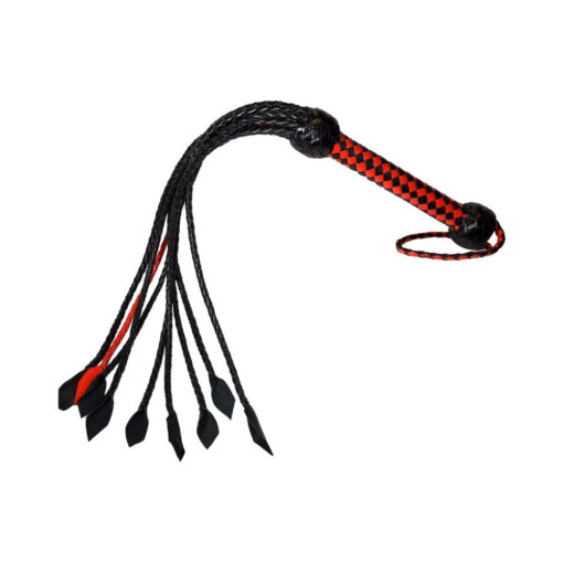 Prowler RED Short Handle Flogger Black-Red