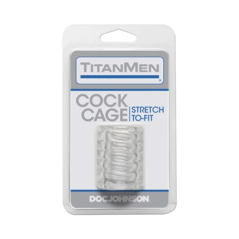 TitanMen – Cock Cage Clear