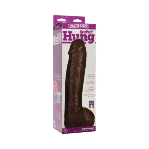 Vac-U-Lock – Realistic Hung Black