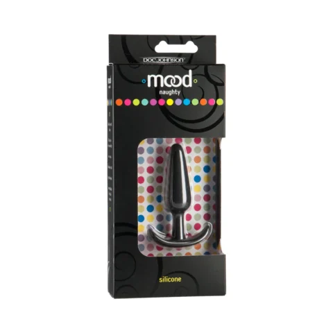 Mood – Naughty – Small Black Silicone Butt Plug