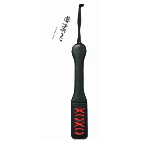 Sportsheets Sex & Mischief ”XOXO” Paddle Black