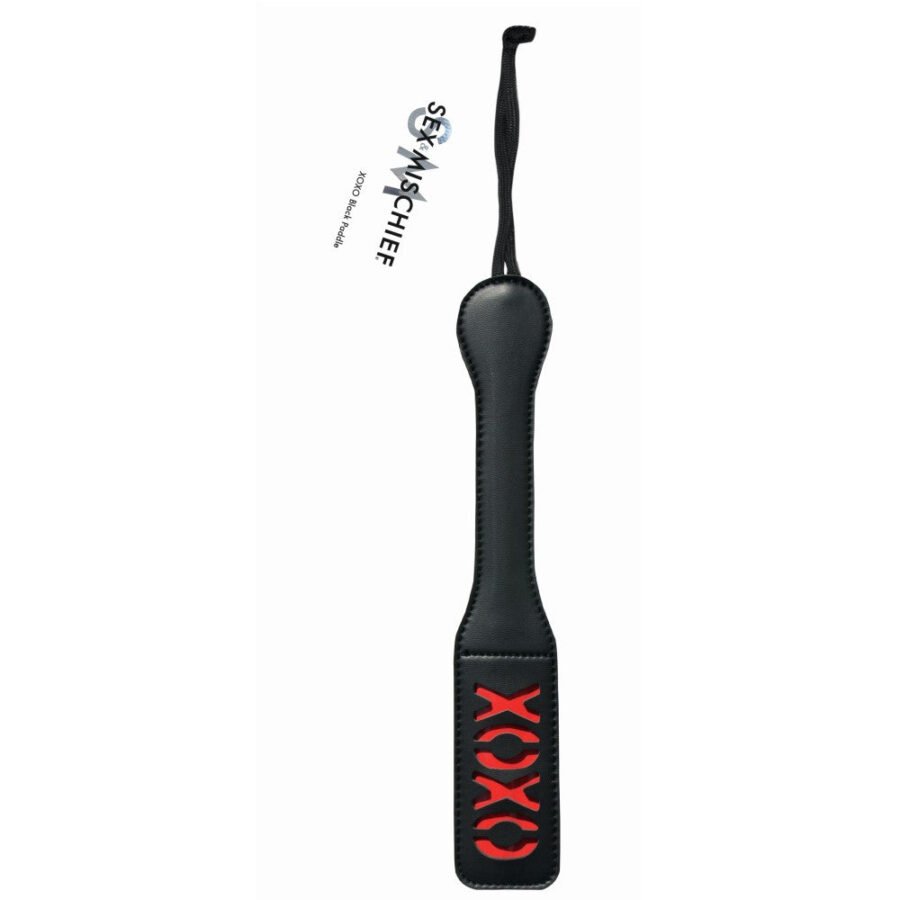 Sportsheets Sex & Mischief ”XOXO” Paddle Black