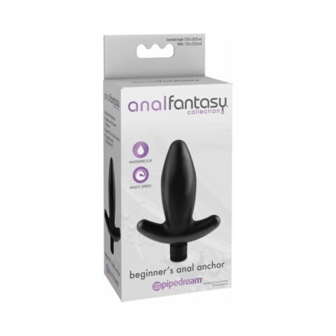 Anal Fantasy Collection Vibrating Beginner”s Anal Anchor Black