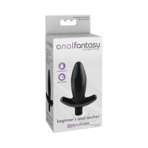 Anal Fantasy Collection Vibrating Beginner”s Anal Anchor Black