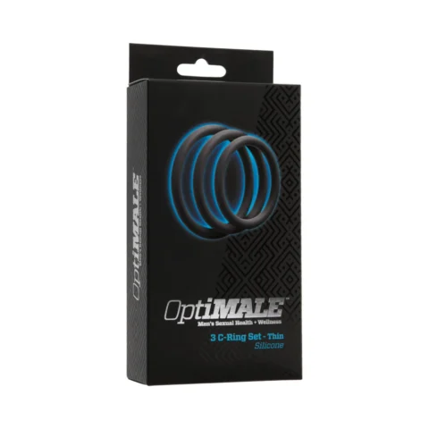 OptiMALE – 3 C-Ring Set – Thin Slate