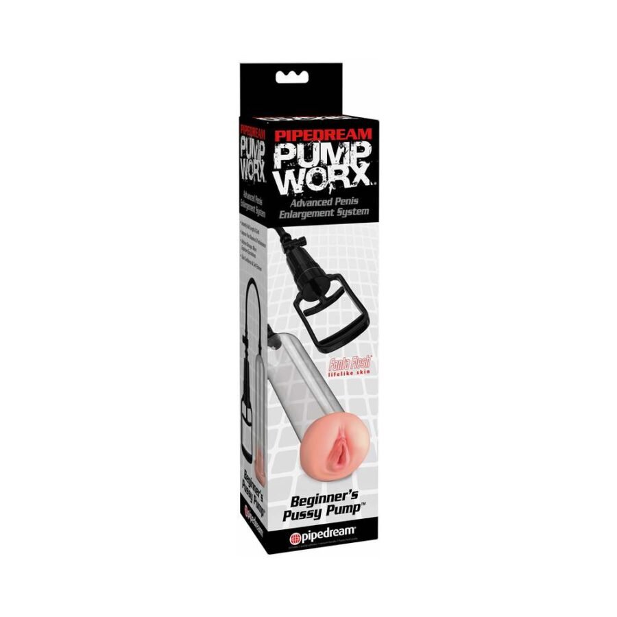 Pump Worx Beginner”s Pussy Pump Beige/Clear