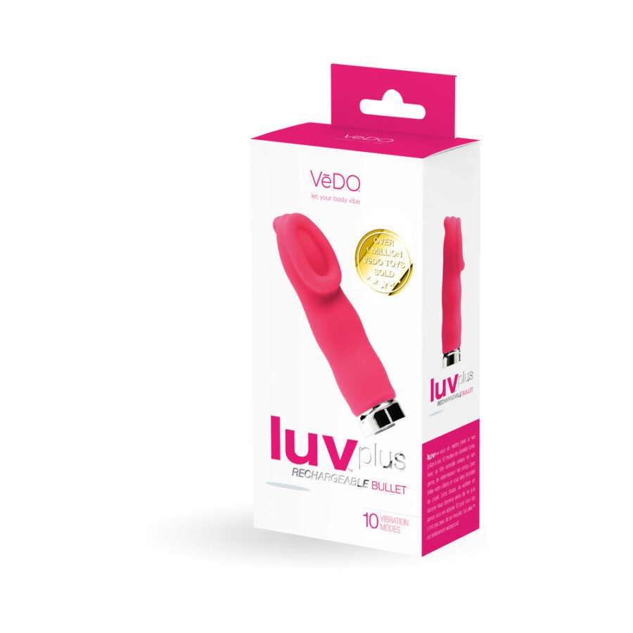 VeDO Luvplus Rechargeable Vibe – Foxy Pink