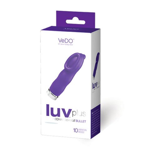 VeDO Luvplus Rechargeable Vibe – Into You Indigo