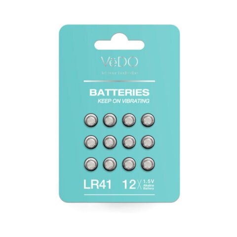 VeDO Batteries LR41 – 12 Pack 1.5V